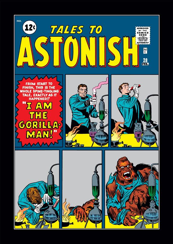 Tales To Astonish #28  cover