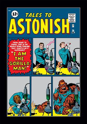 Tales To Astonish #28 cover