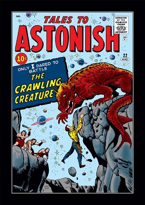 Tales To Astonish #22 cover