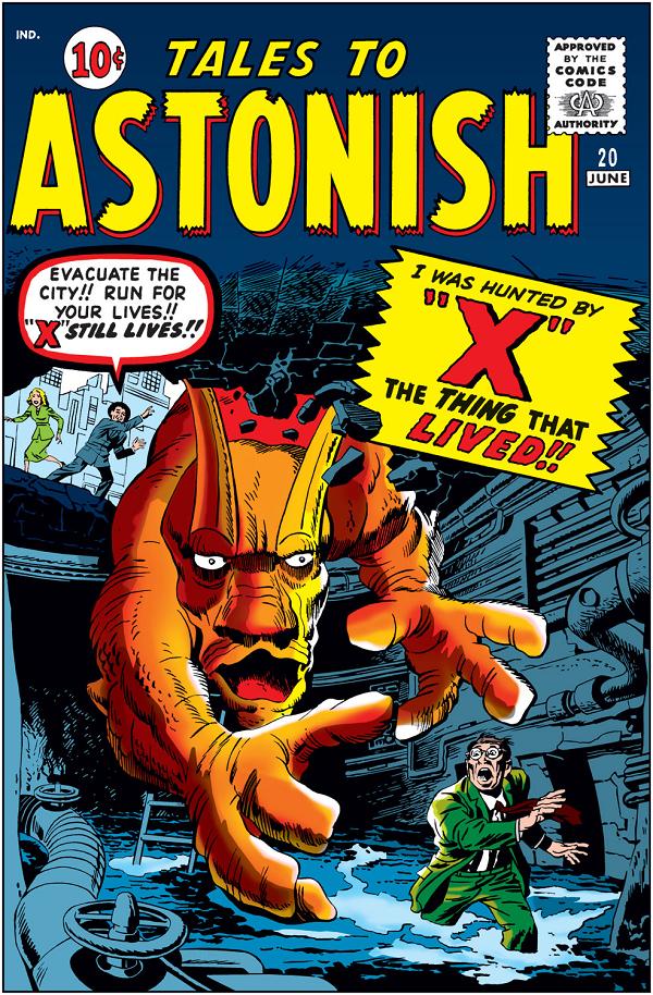 Tales To Astonish #20  cover