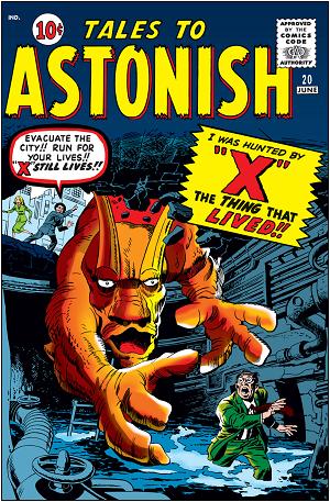 Tales To Astonish #20 cover