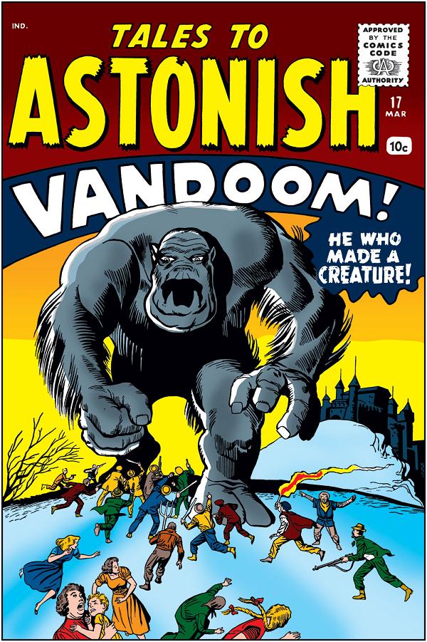 Tales To Astonish #17  cover