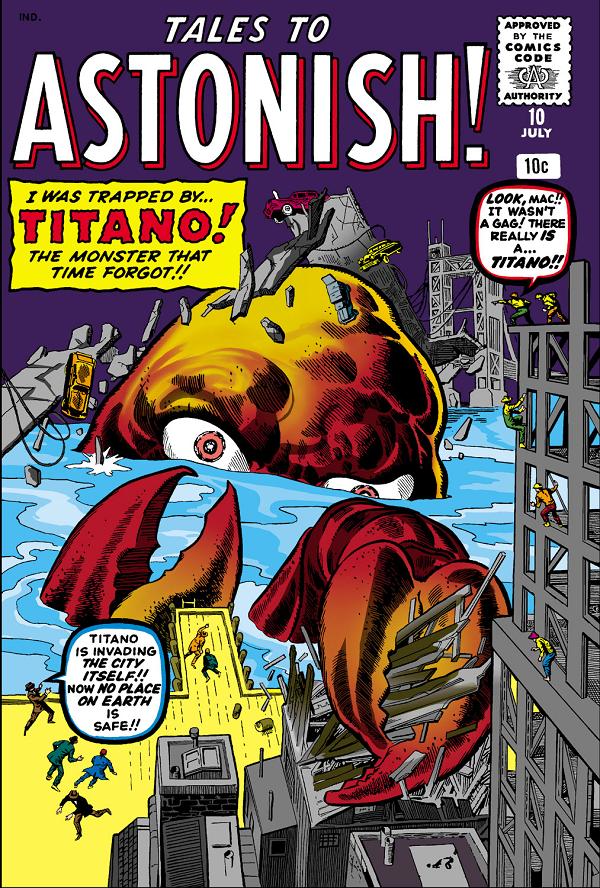 Tales To Astonish #10  cover