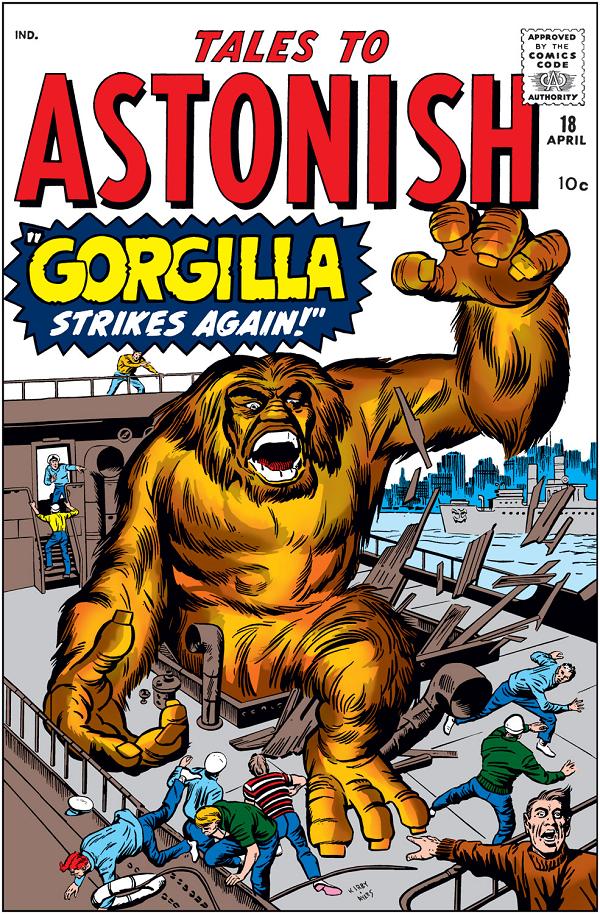 Tales To Astonish #18  cover