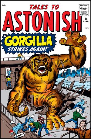 Tales To Astonish #18 cover