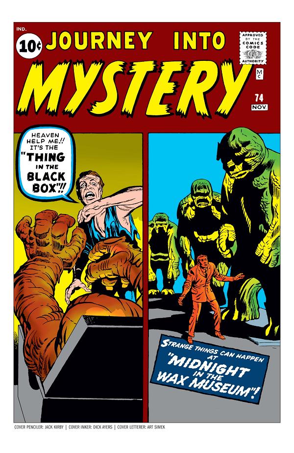 Journey Into Mystery #74  cover