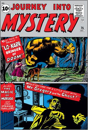 Journey Into Mystery #75 cover