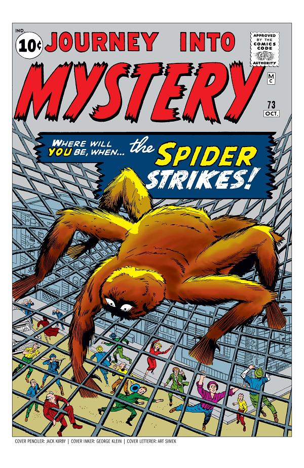 Journey Into Mystery #73  cover