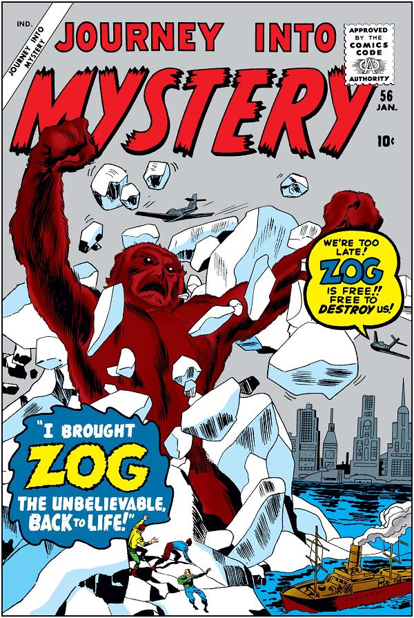 Journey Into Mystery #56  cover