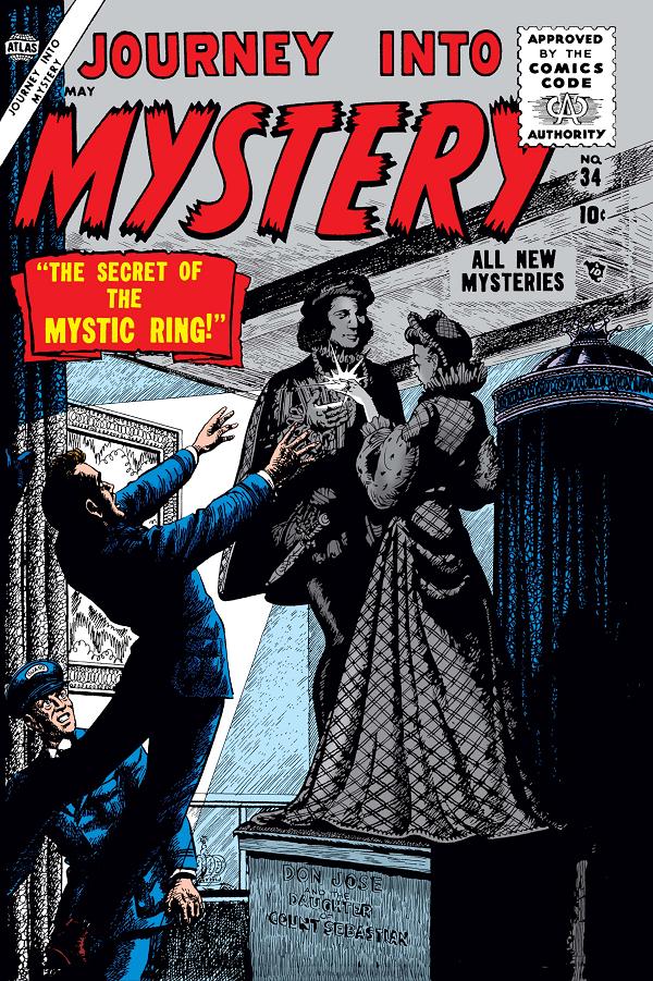 Journey Into Mystery #34  cover