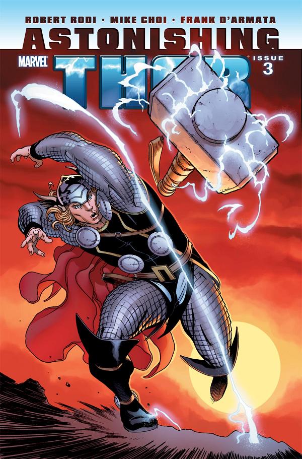 Astonishing Thor #3  cover