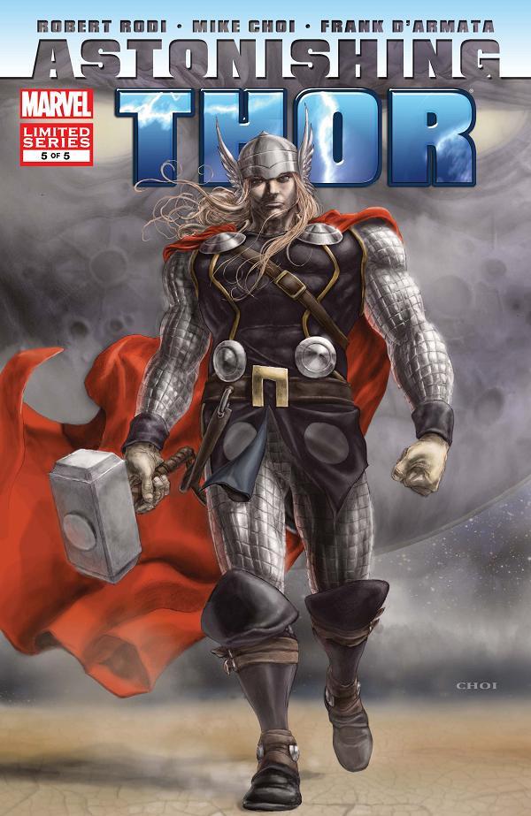 Astonishing Thor #5  cover