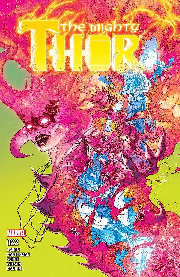 Mighty Thor #22  cover