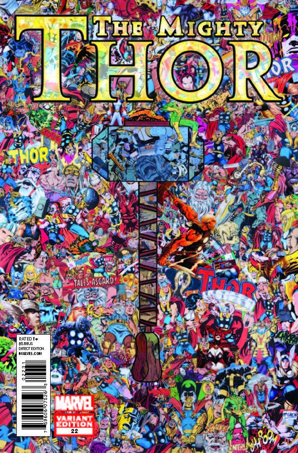 Mighty Thor #22  cover