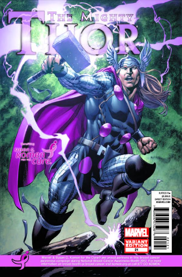 Mighty Thor #21  cover