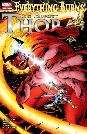 Mighty Thor #21 cover