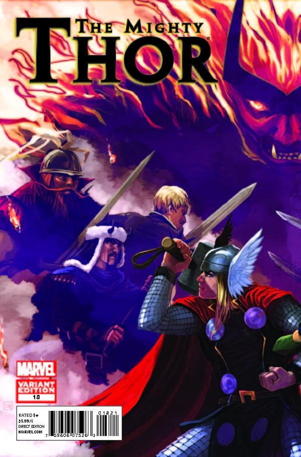 Mighty Thor #18 cover