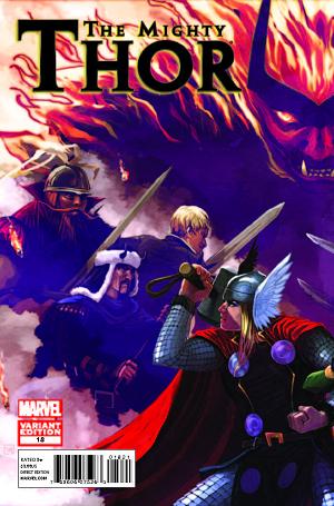 Mighty Thor #18 cover