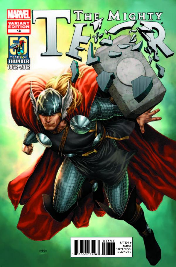 Mighty Thor #18 cover