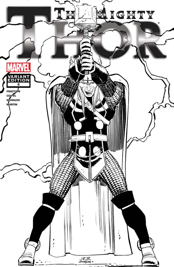 Mighty Thor #6  cover