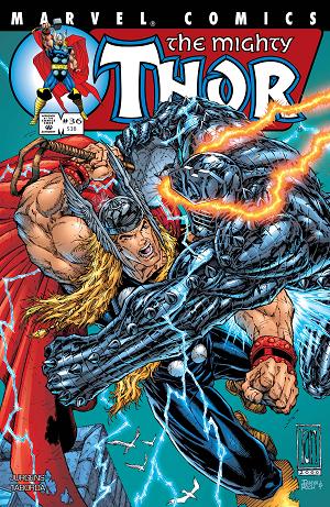 Thor #36  cover