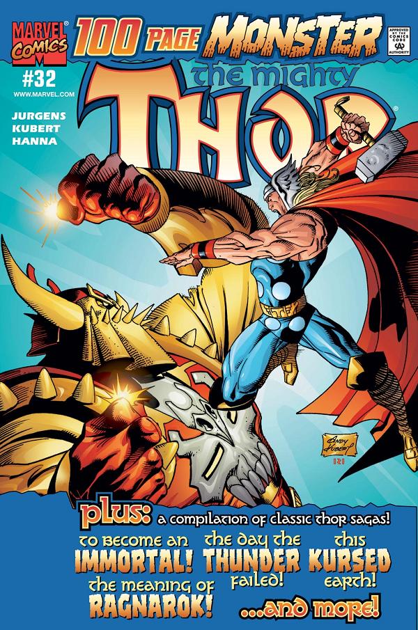 Thor #32  cover