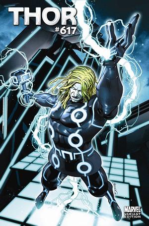 Thor #617 (TRON cover