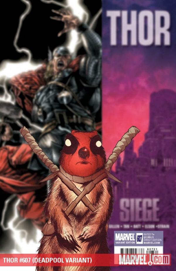 Thor #607 (DEADPOOL cover