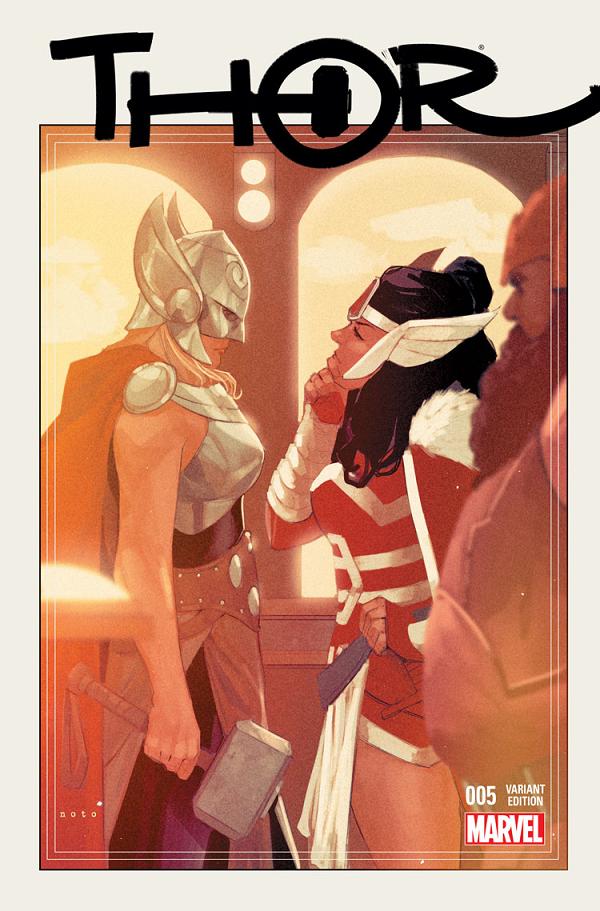 Thor #5  cover