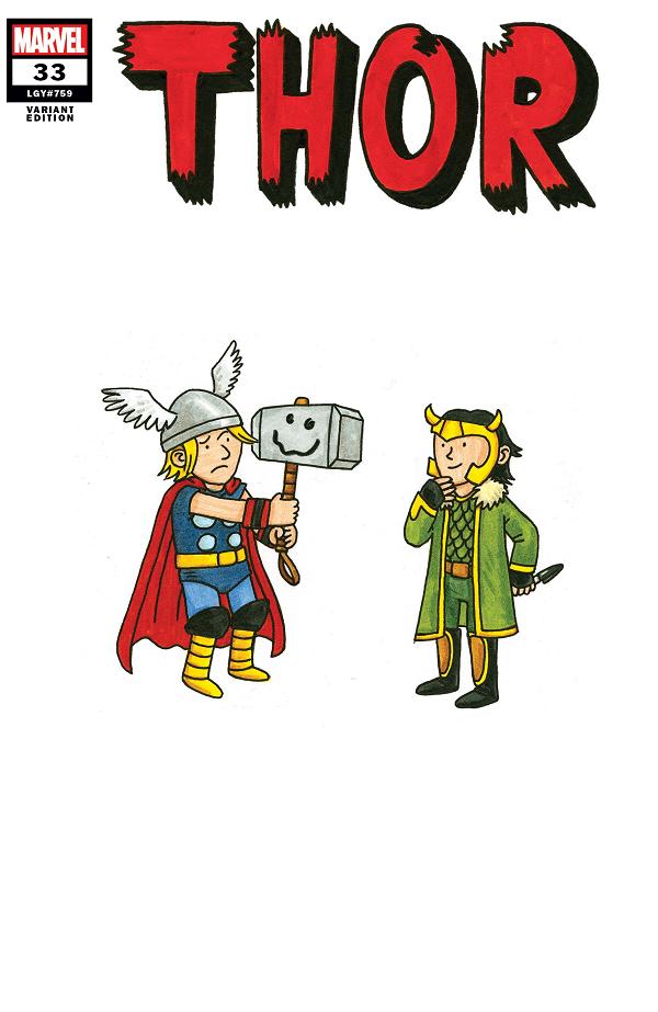 Thor #33  cover