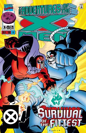 Adventures Of The X-Men #6 cover