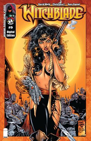 Witchblade #9 cover