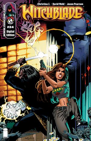 Witchblade #24 cover
