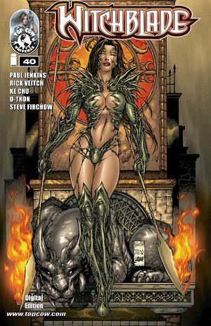 Witchblade #40 cover