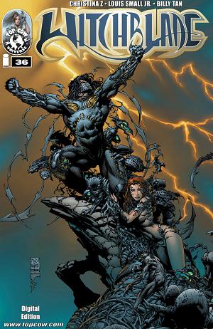 Witchblade #36 cover