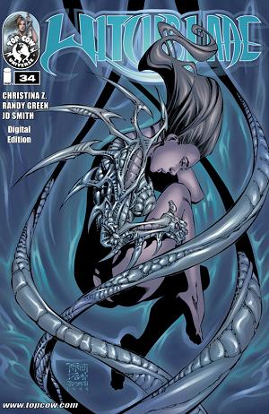 Witchblade #34 cover