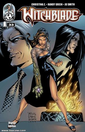 Witchblade #33 cover