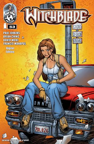 Witchblade #53 cover
