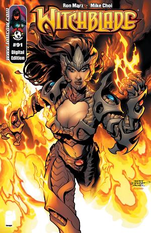 Witchblade #91 null cover