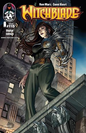 Witchblade #115 cover