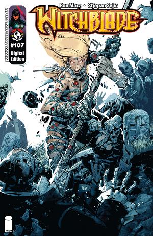 Witchblade #107 null cover