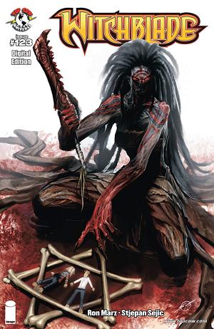 Witchblade #123 null cover
