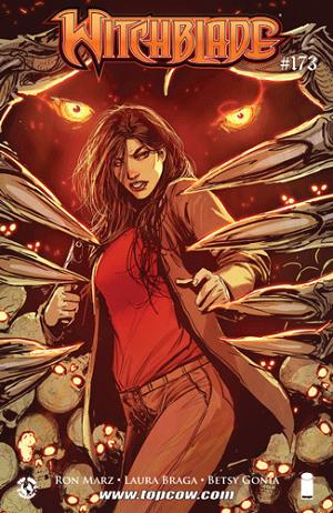 Witchblade #173 cover