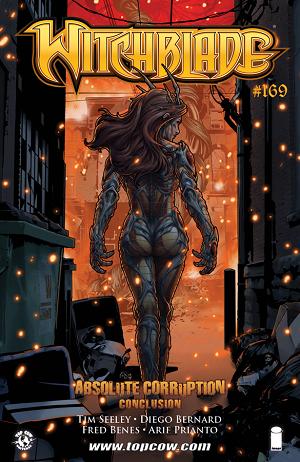 Witchblade #169 cover