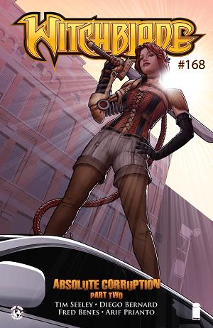 Witchblade #168 cover
