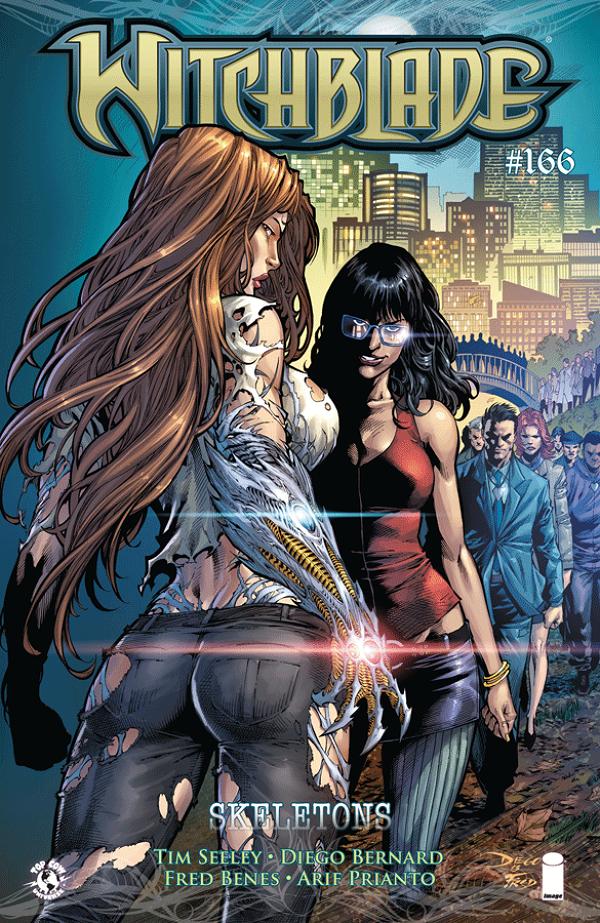 Witchblade #166 cover