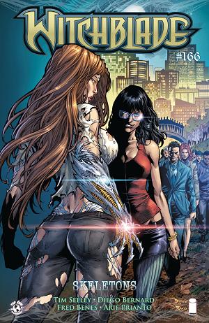 Witchblade #166 cover