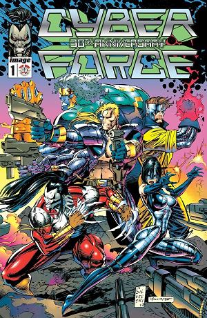 Cyber Force #1 cover