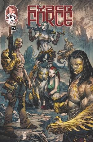 Cyber Force #5 cover