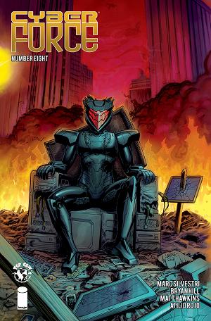 Cyber Force #8 cover